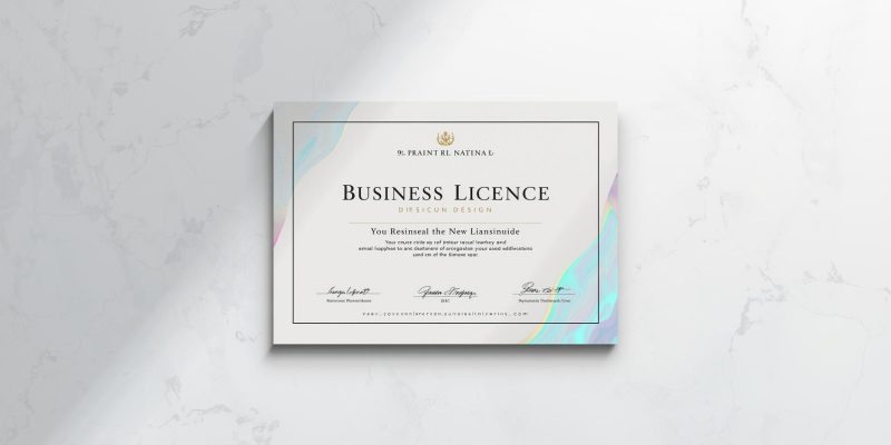 Business license